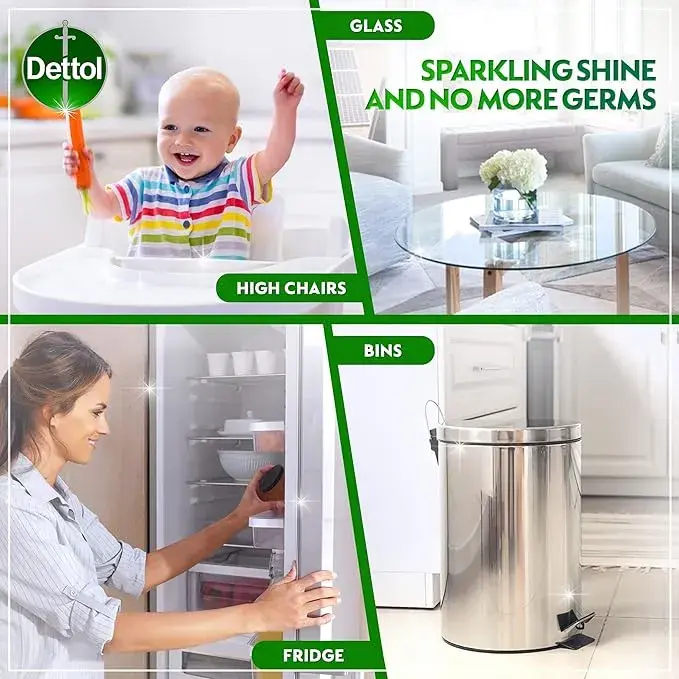 Dettol Trigger All Purpose Cleaner + Bathroom Cleaner 500ML - view 3