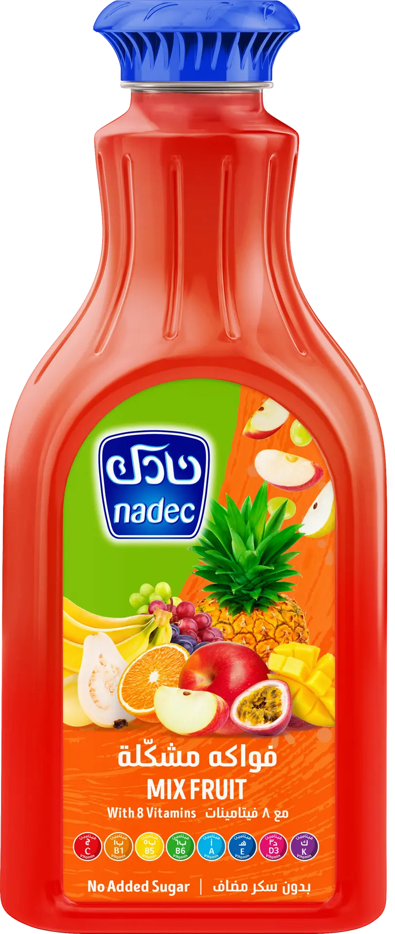 Nadec Nectar Mix Fruit With 8 Vitamins 1.3 Ltr - view 1