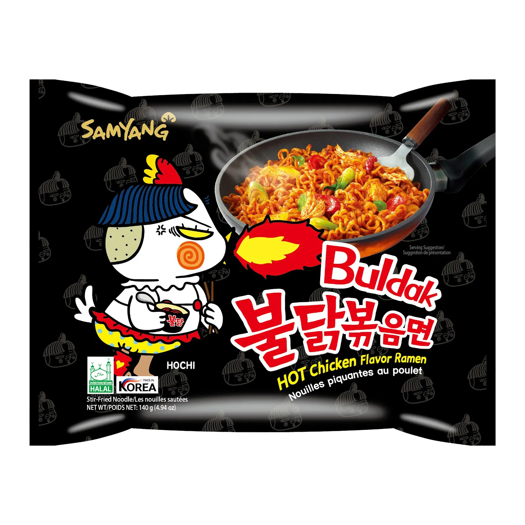 Samyang Noodles Buldak Ramen Original 140 gm - view 1