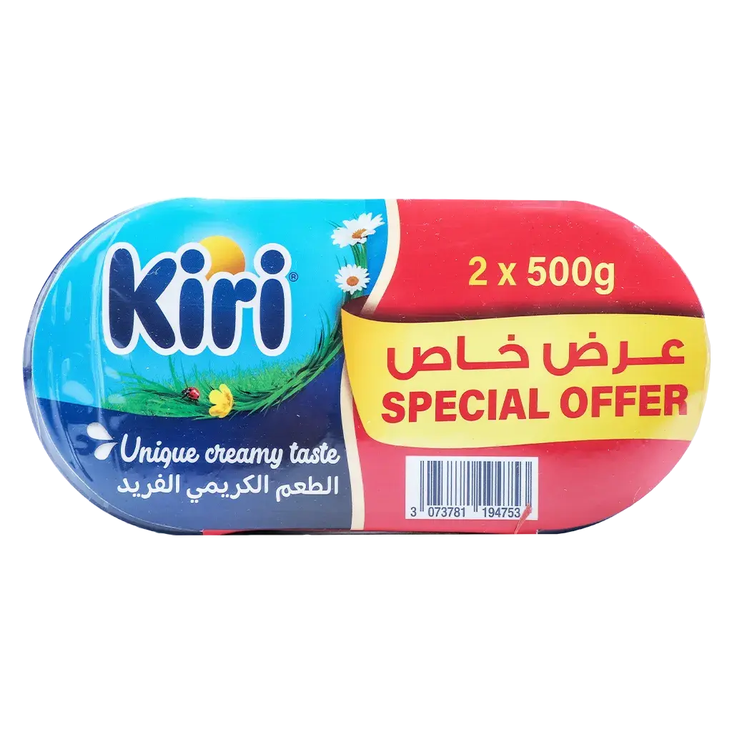 Kiri Spreadable Cream Cheese Jar 500GmX2 - view 3