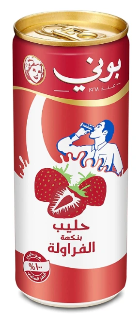 بوني حليب بالفراولة 250 مل
