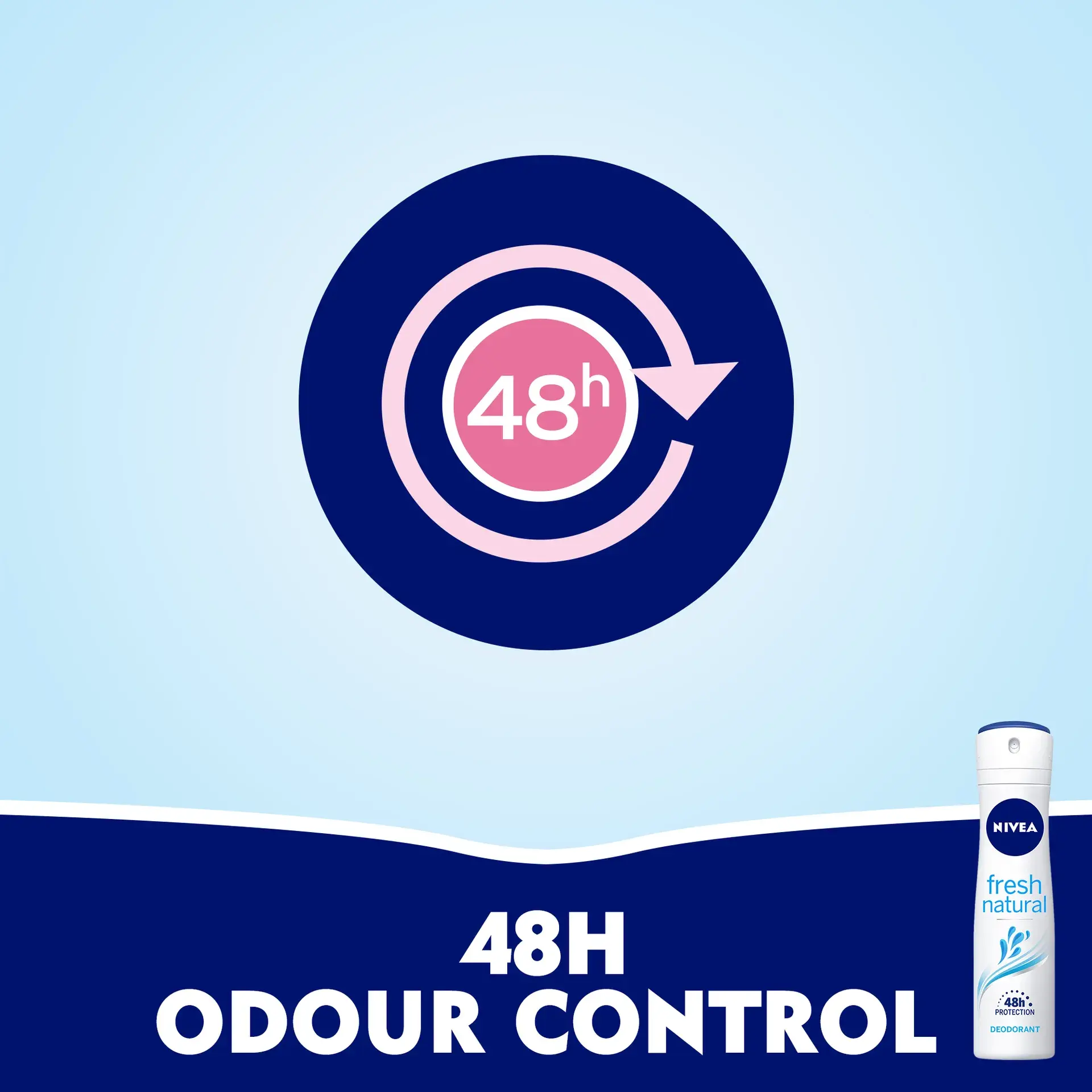 Nivea Deodorant Spray Fresh Natural For Women 150 Ml - view 4