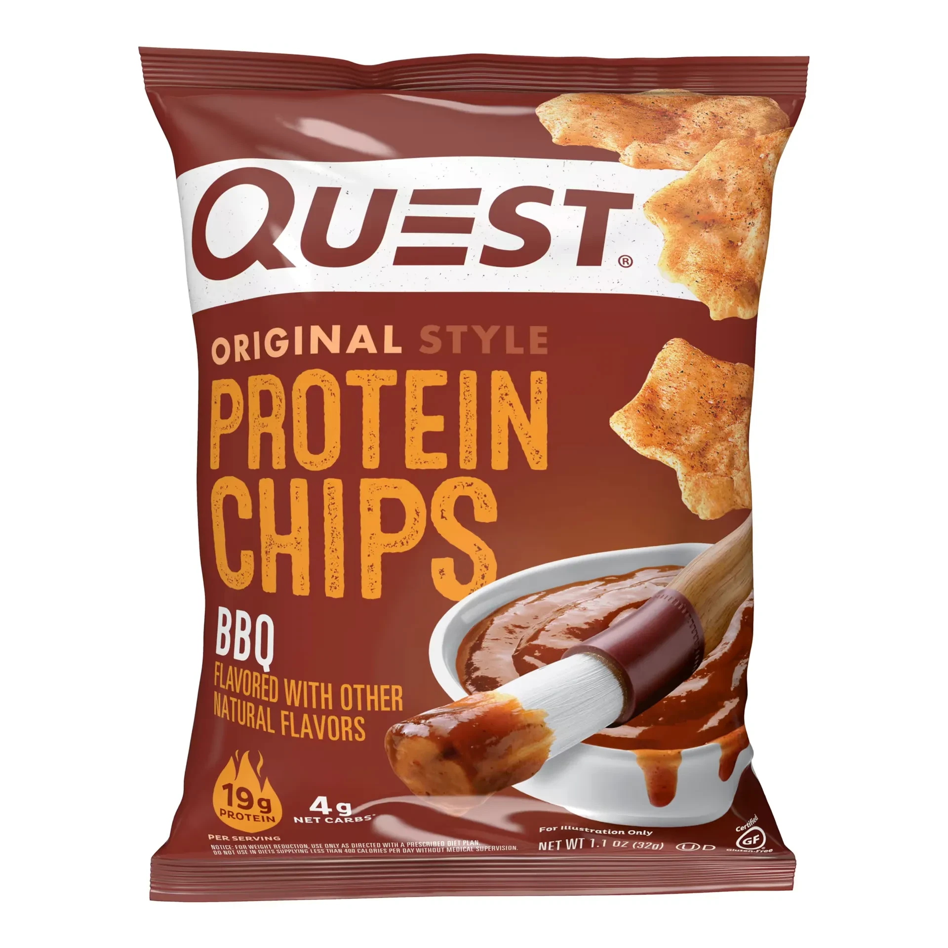 Quest Nutrition Protein Chips Bbq 32G