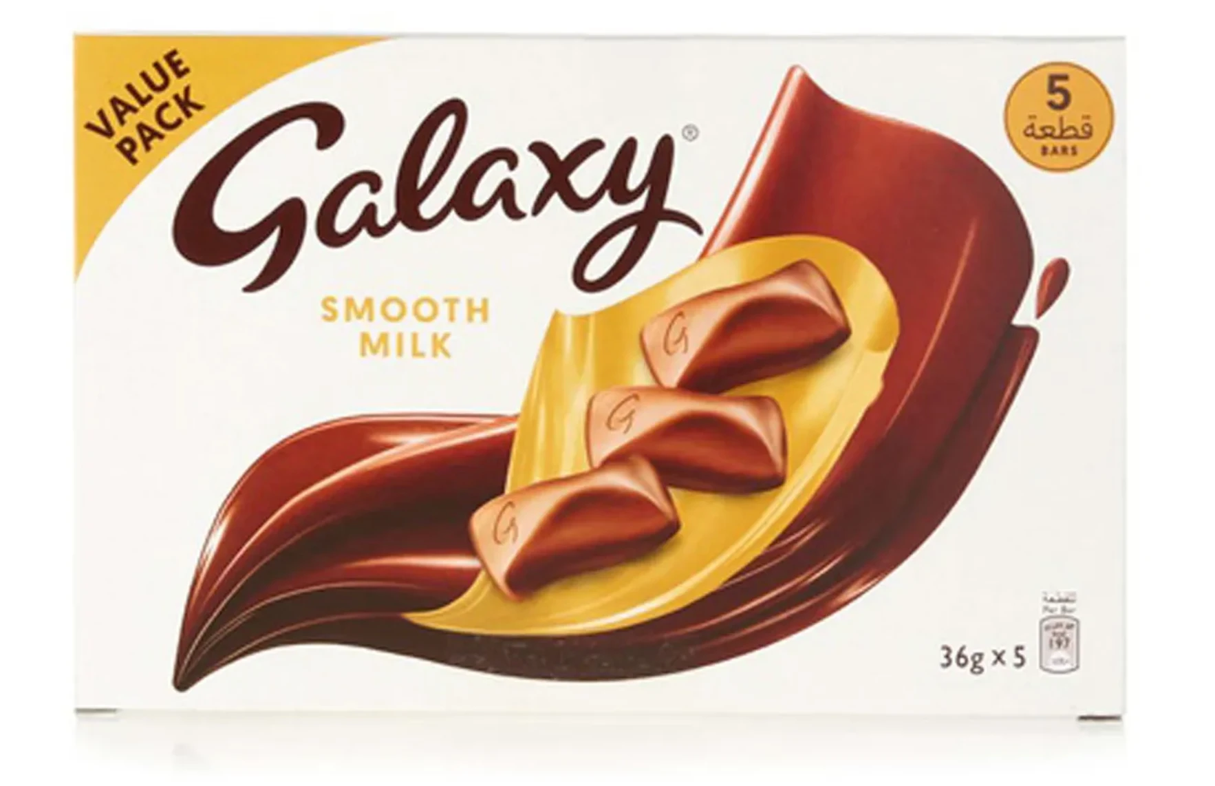 Galaxy Milk Chocolate  36GmX5