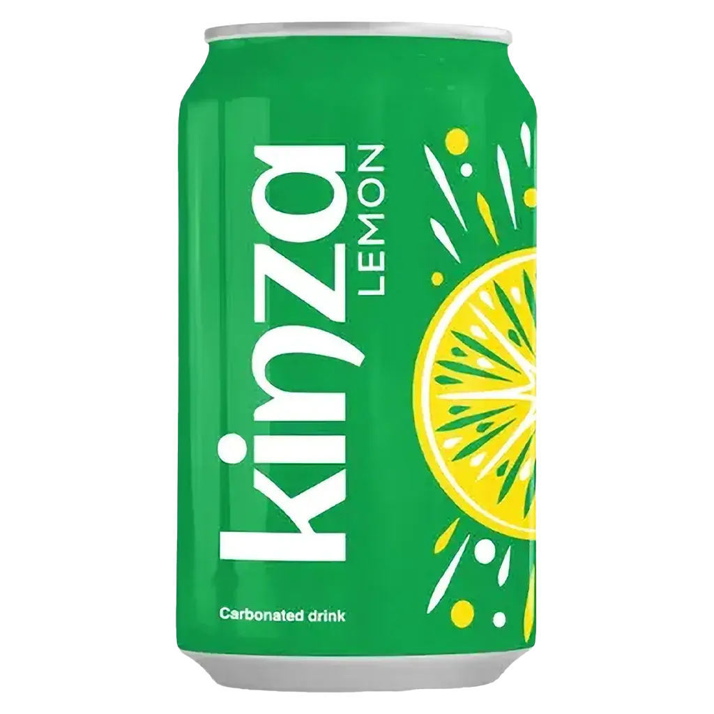 Kinza  Lemon Carbonated Drink Can 360ML - view 1