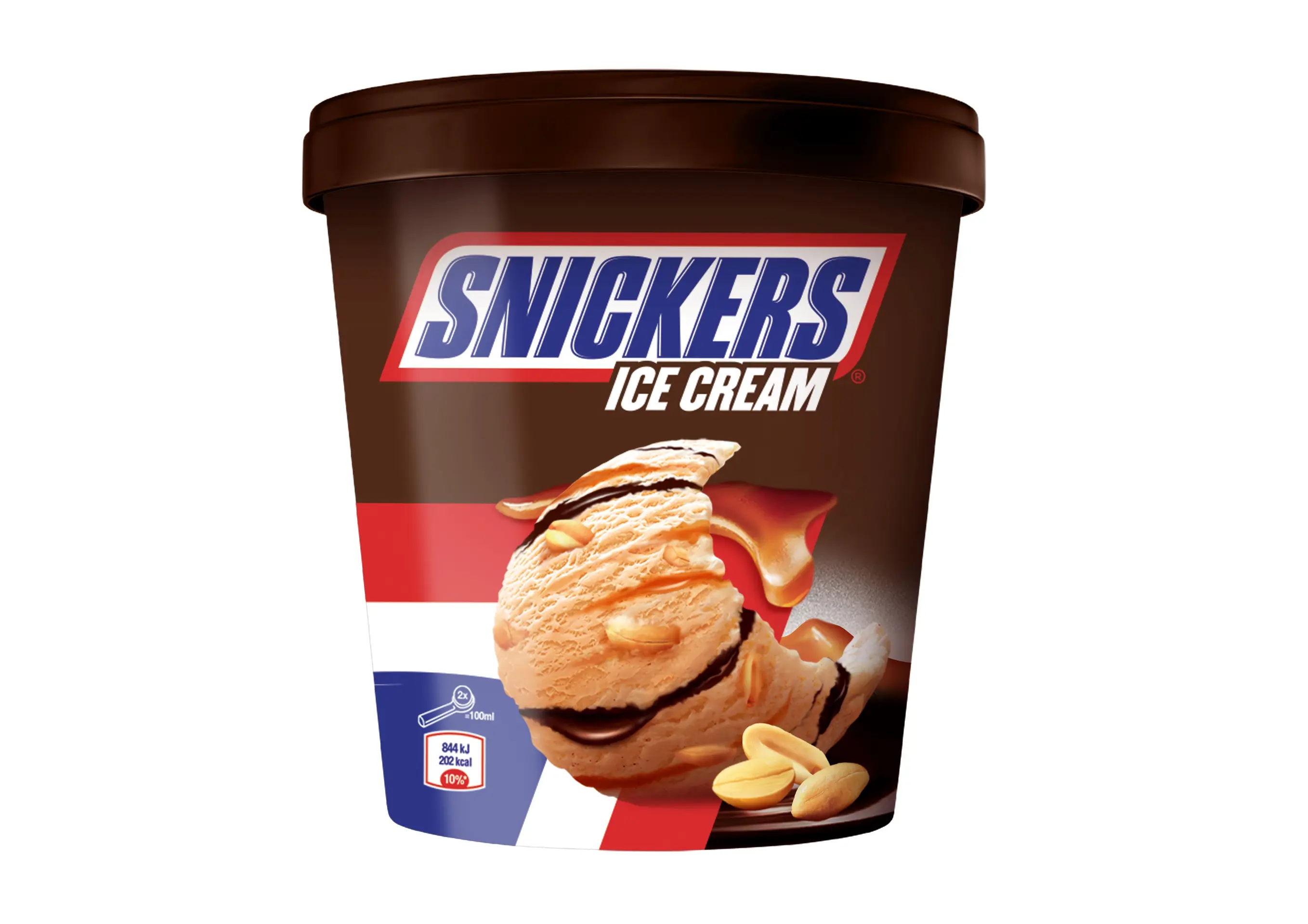 Snickers Ice Cream Tub 450G - view 1