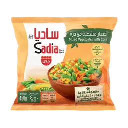 Sadia Mixed Vegetables With Corn Frozen 450 gm