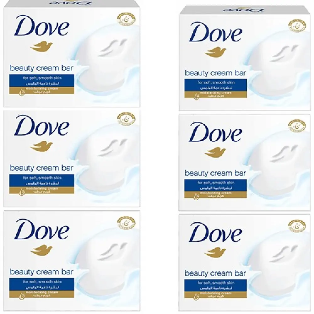 Dove Soap Bar Beauty Cream Blue 125 gm 5+1 Free - view 4