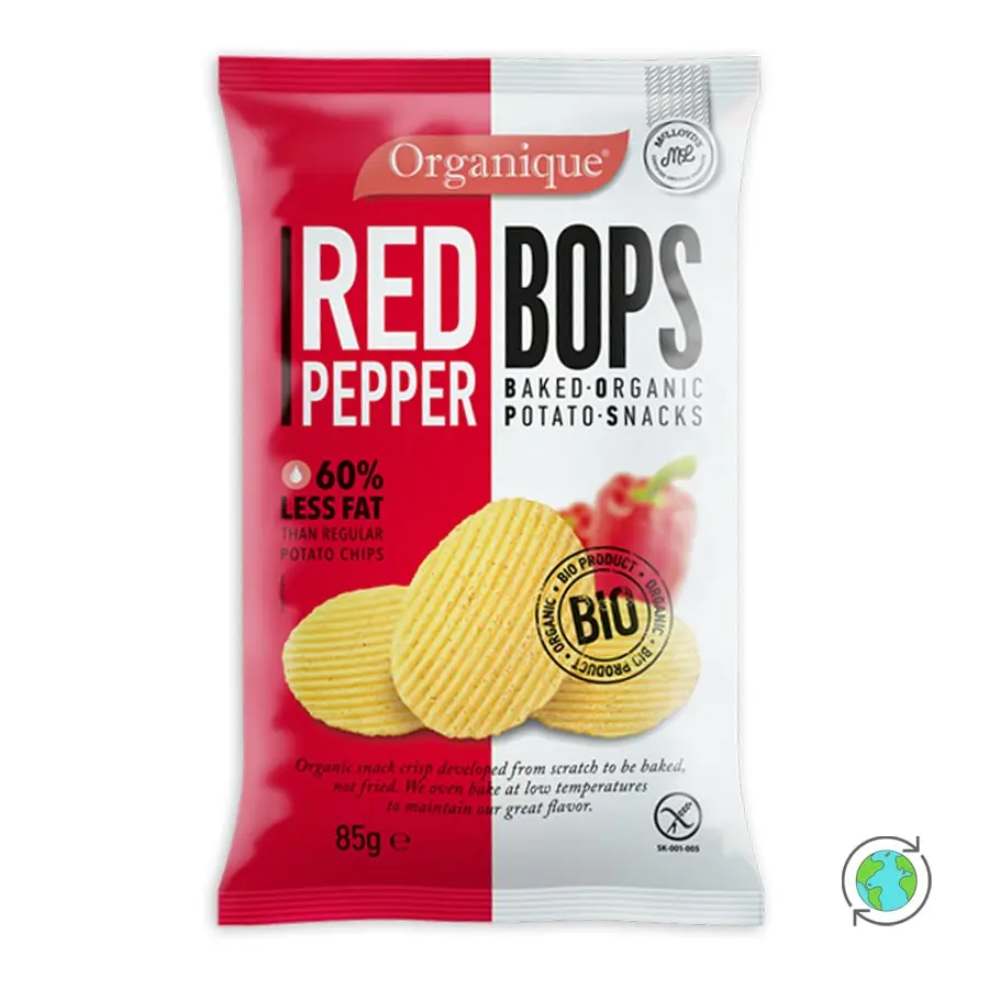 Mclloyd´S Baked Organic Potato Snack Red Pepper 85 gm - view 1