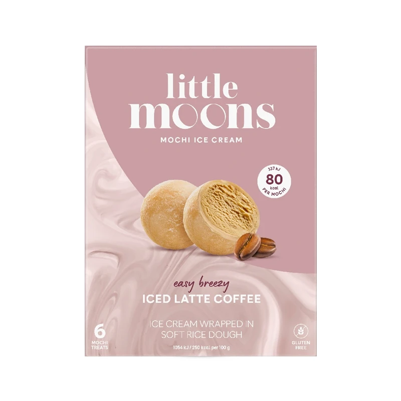 Little Moons Iced Latte Coffee Ice Cream Mochi 192 gm
