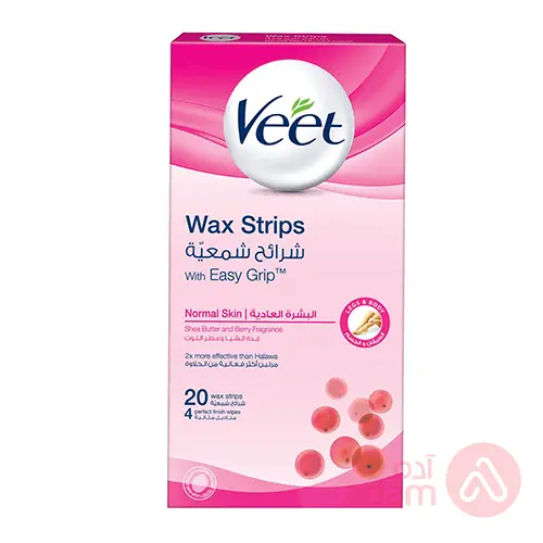 Veet Gel Wax Strips Normal Skins 20 Pieces - view 4