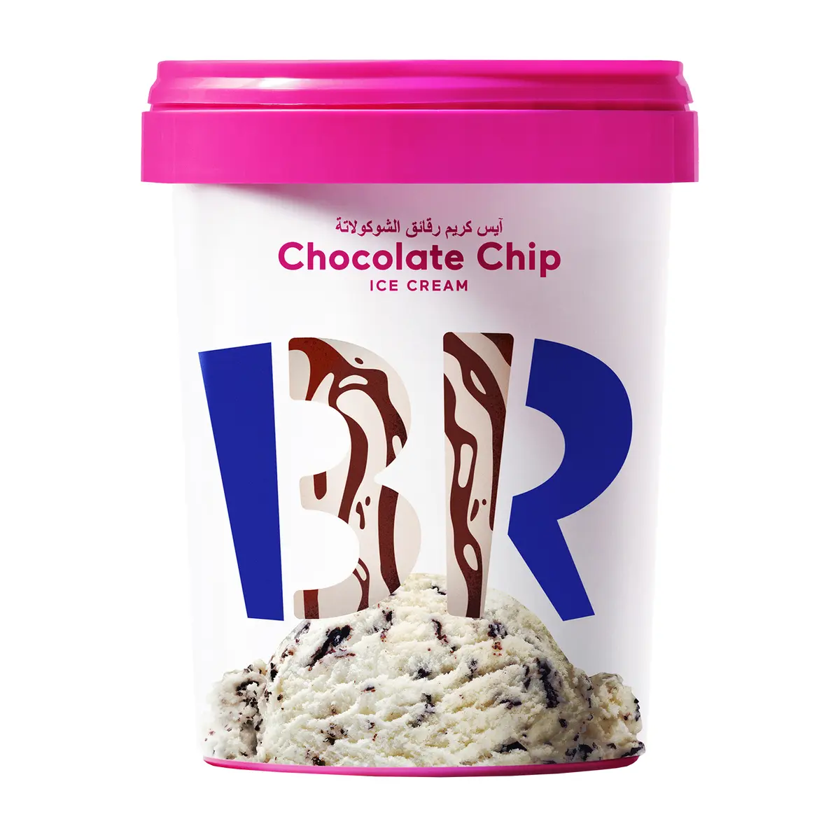 Baskin Robbins Chocolate Chip Ice Cream 1L - view 1
