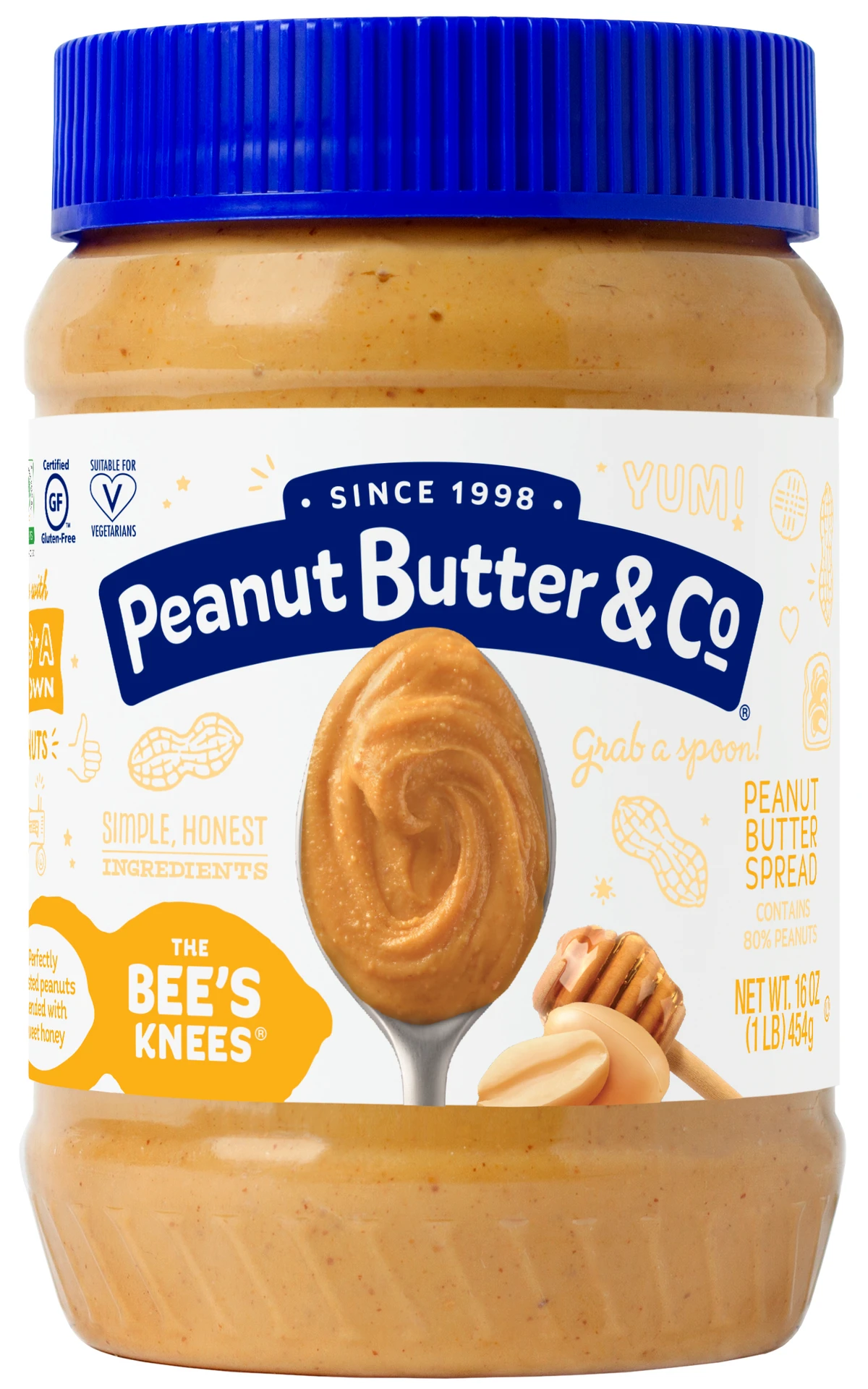 Peanut Butter Bee'S Knees 454 gm