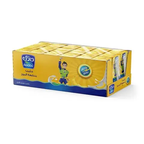 Nadec Long Life Milk Banana 125MlX18 - view 4