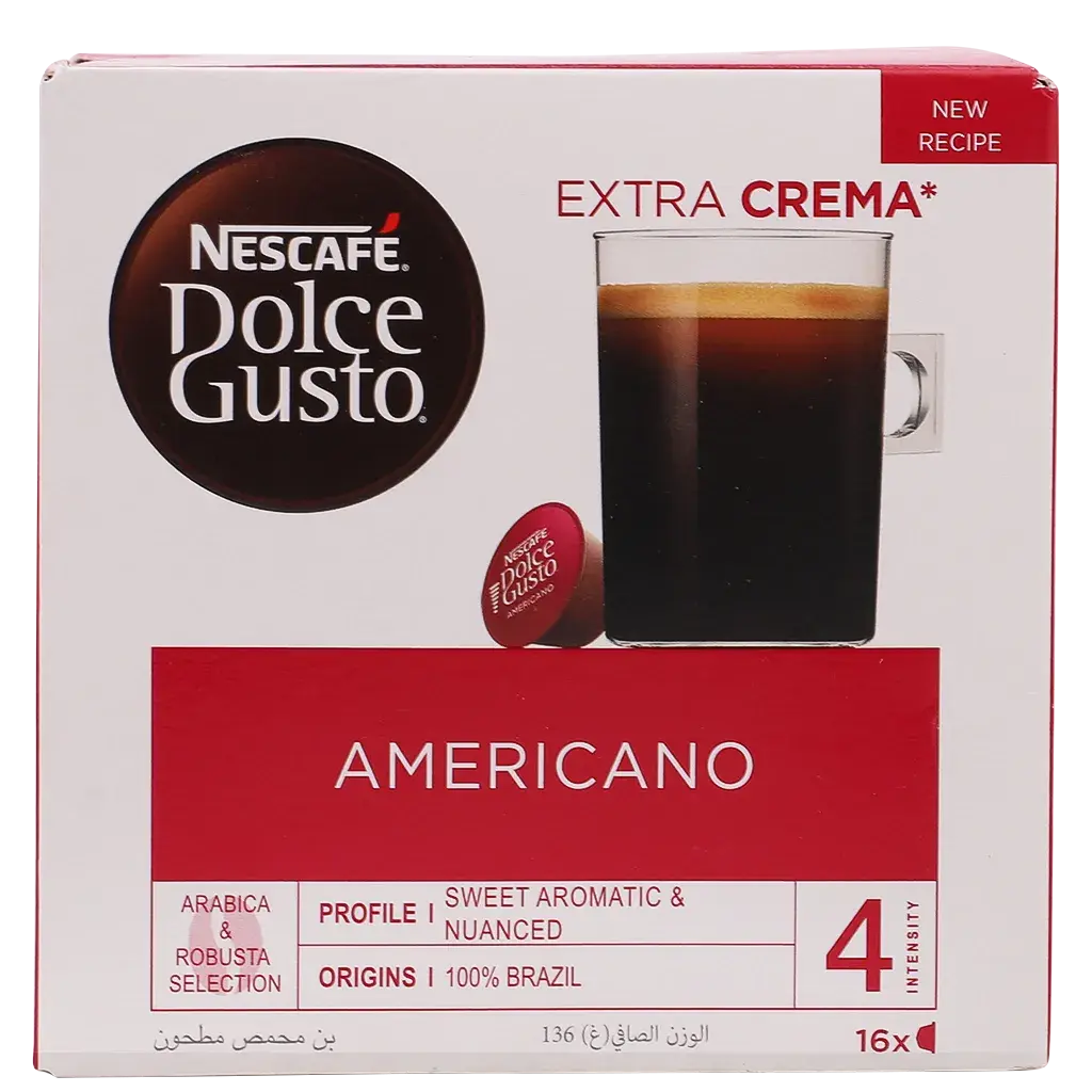 Necsafe Dolce Cafe Americano 16Cap 128G - view 2