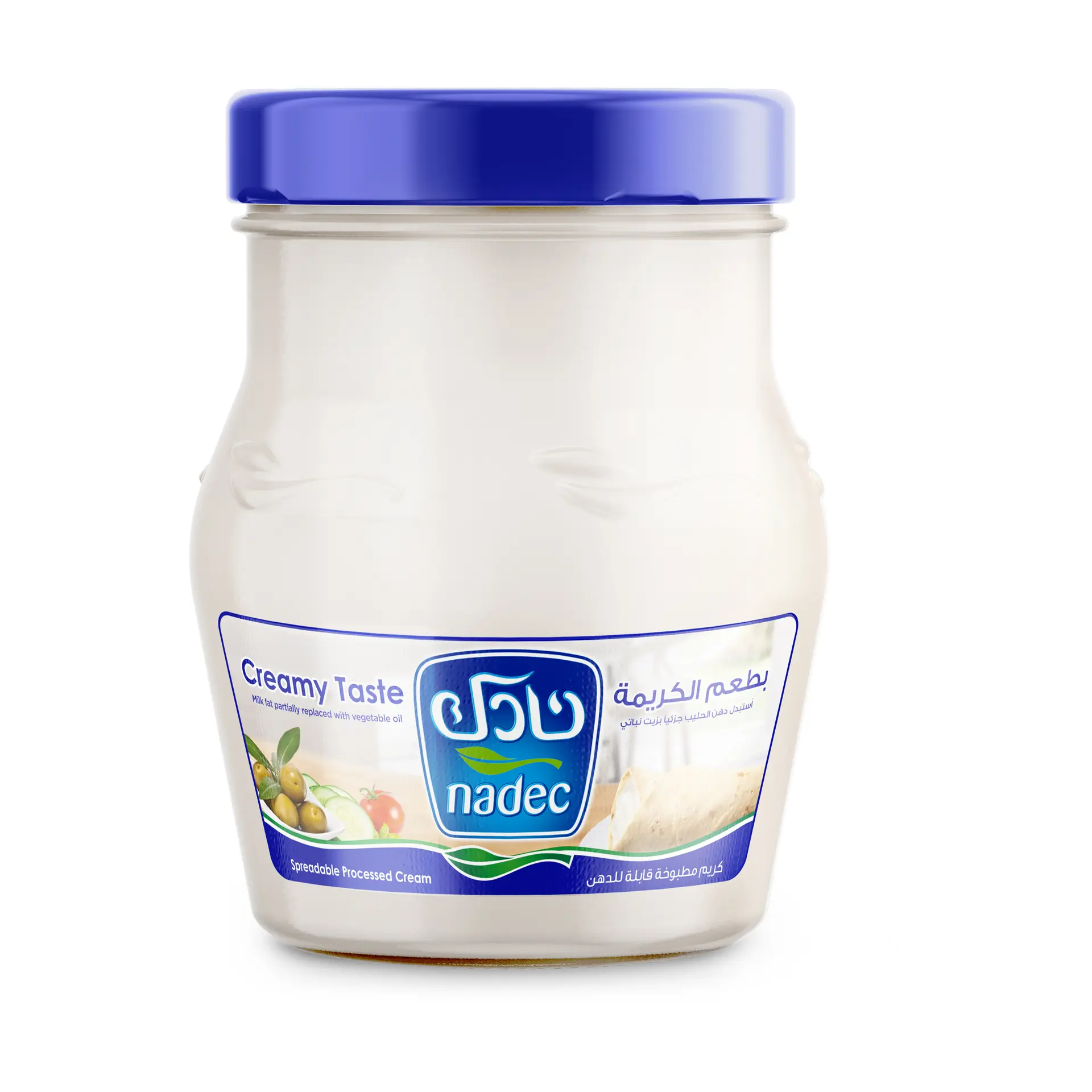 Nadec Spreadable Cream Cheese Jar 500 Gm - view 2