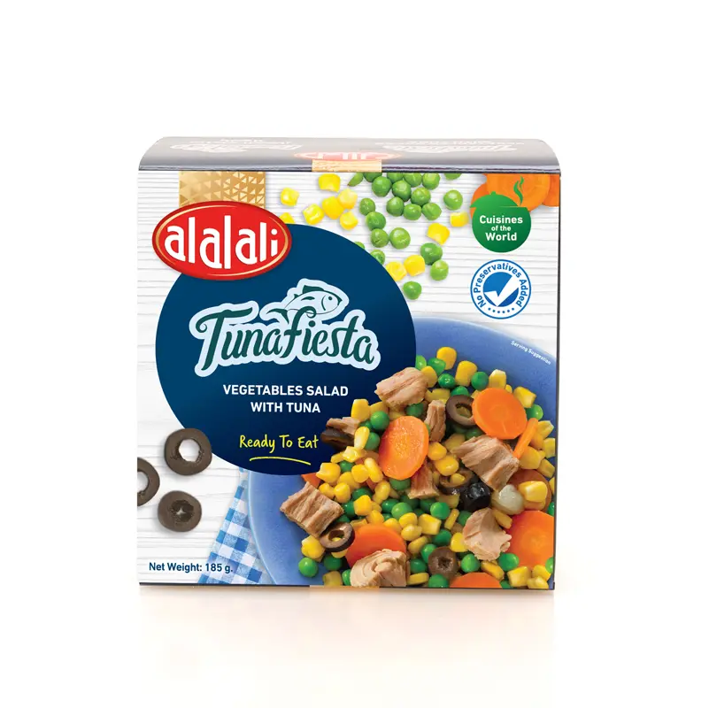 Al Alali Tuna Fiesta Vegetable Salad With Tuna 185 Gm - view 1
