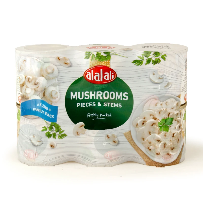 AL Alali Mushrooms Pieces & Stems 200GmX6