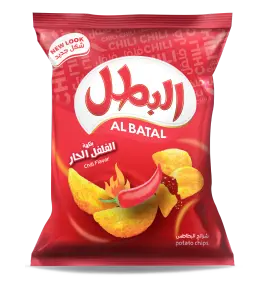Albatal Potato Chips Chilli 110 gm