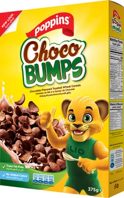 Poppins Choco Bumps 375 Gm