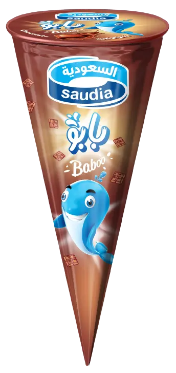 Saudia Baboo Ice Cream Biscuit Chocolate 110 ml - view 1
