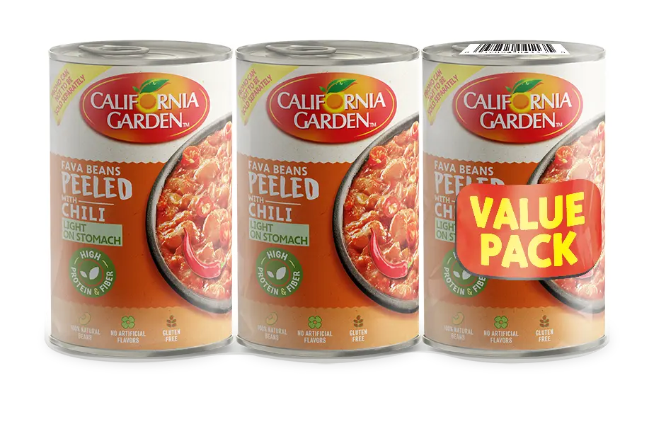 California Garden Peeled Med Chili 3 pcs 450 gm - view 6