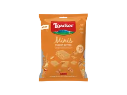 Loacker Minis Peanut Butter 150 gm 