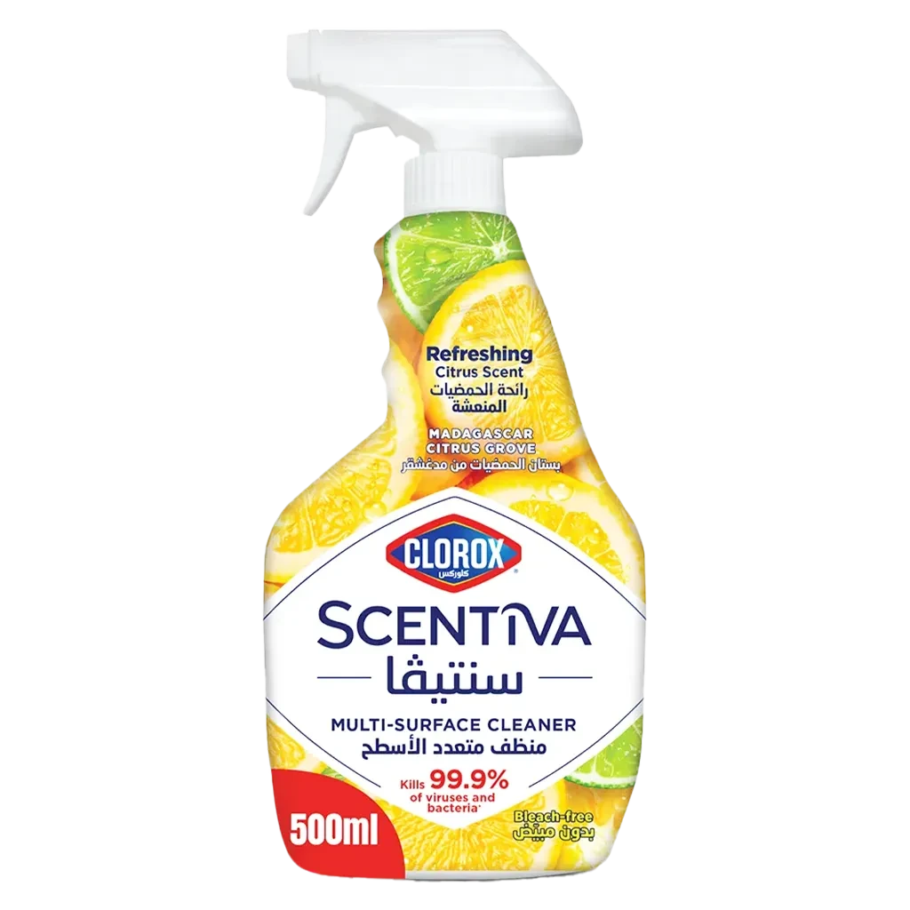 Clorox Scentiva Madagascar Citrus Grove Multipurpose Cleaner Spray 500ML