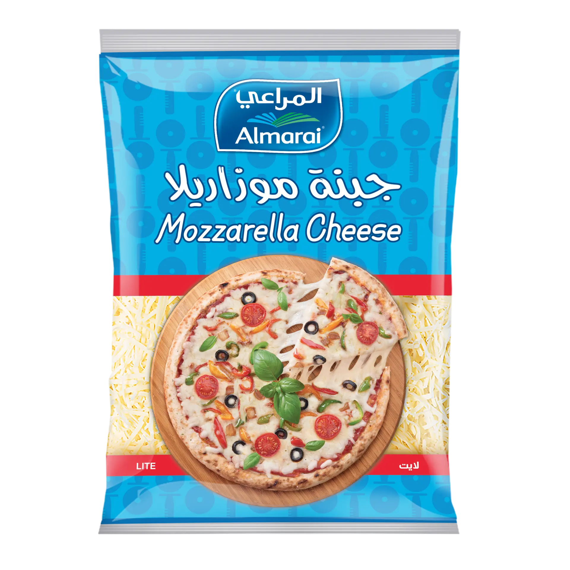 المراعي جبنة موزاريلا مبشورة لايت 180 جم - view 1