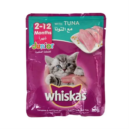 Whiskas Cat Food With Tuna 2 to 12 Months 80 gm - view 4