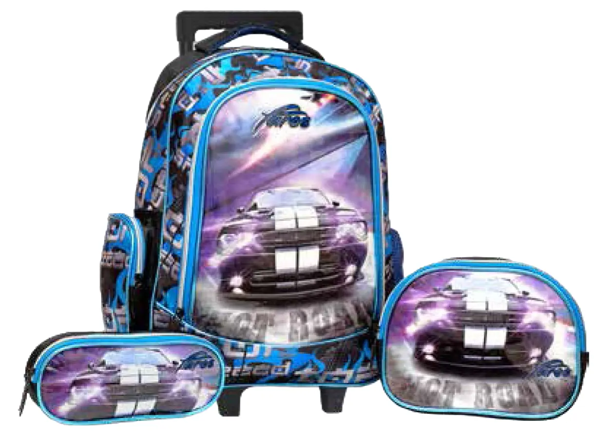 Fares Racing School Bag With Pencil Case and Lunch bag  13 inch - view 3