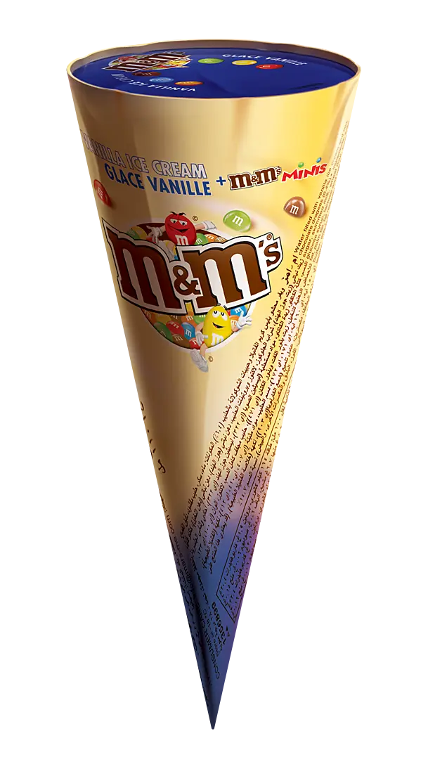 M & Ms Vanilla Ice Cream Cone 110 ml - view 1