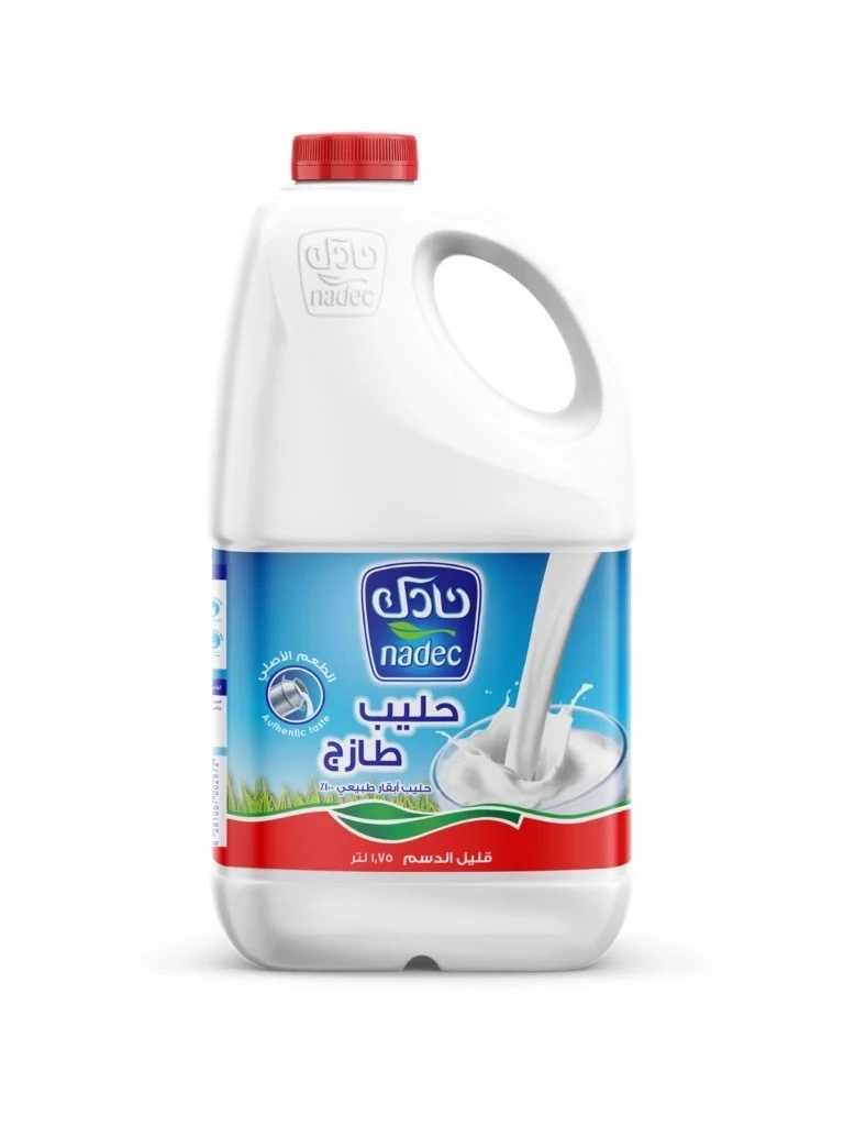 Nadec Fresh Milk Low Fat 1.75 Ltr