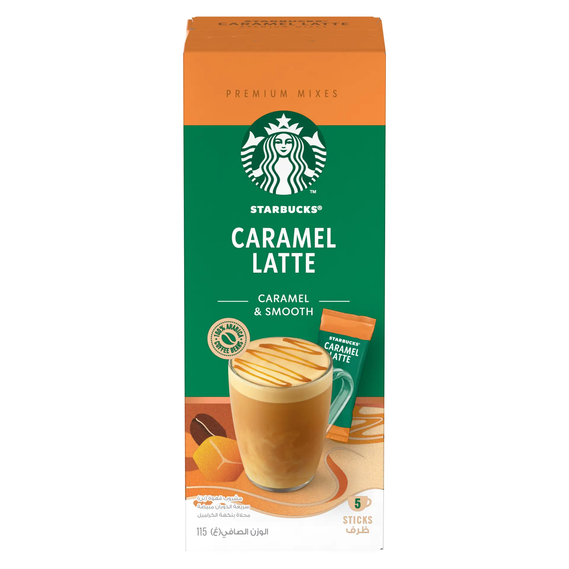 Starbucks Whitet Late Caremel Mix 5 x 23gr  - view 4