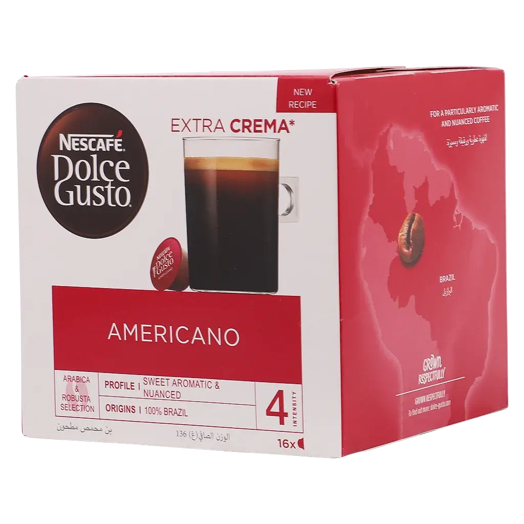 Necsafe Dolce Cafe Americano 16Cap 128G - view 1