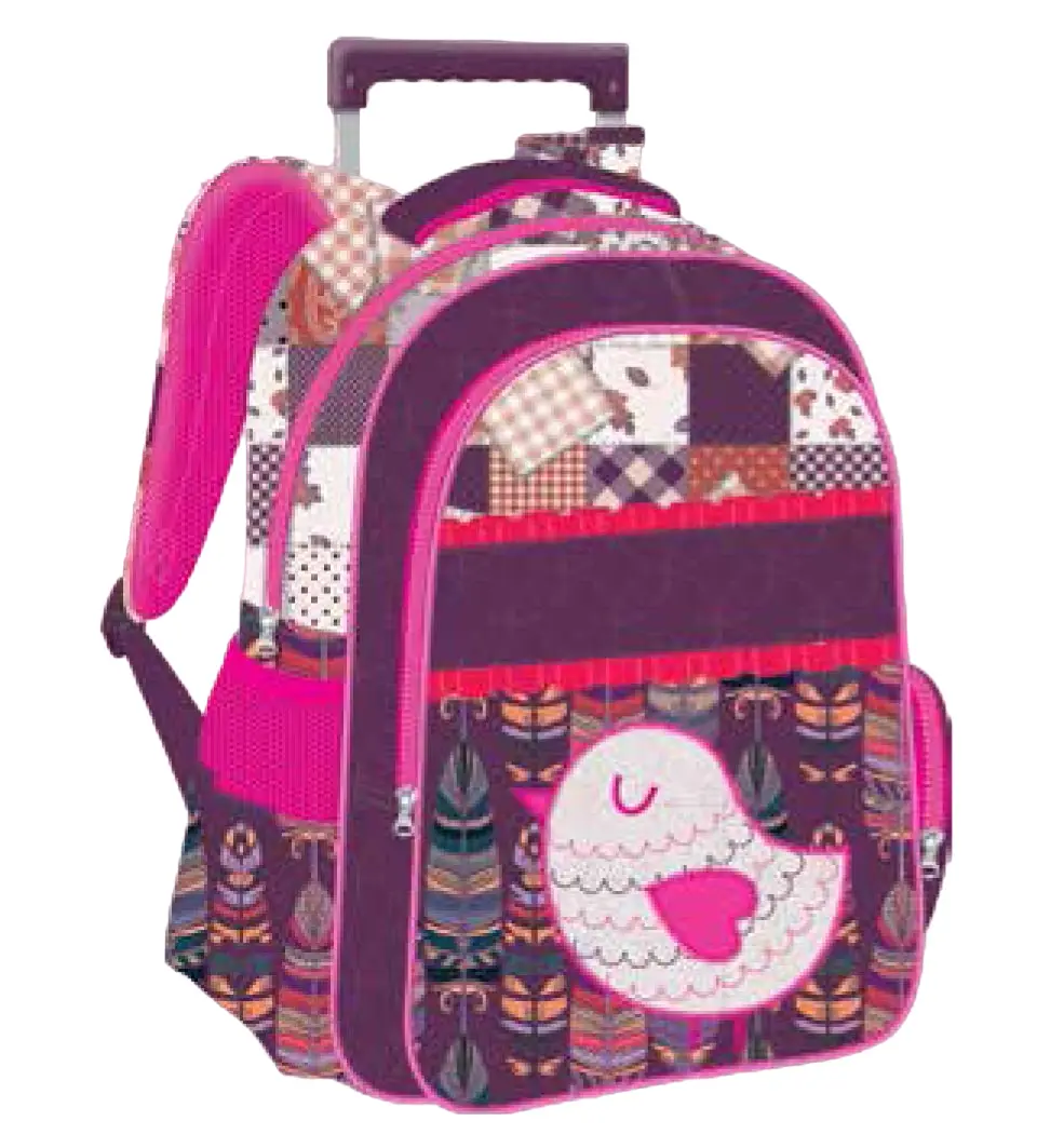Jory Sweet Bird School Trolly Bag With Pencil Case and Lunch bag  16 inch - view 1