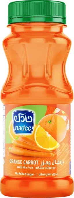 Nadec Nectar Orange And Carrots 180 Ml