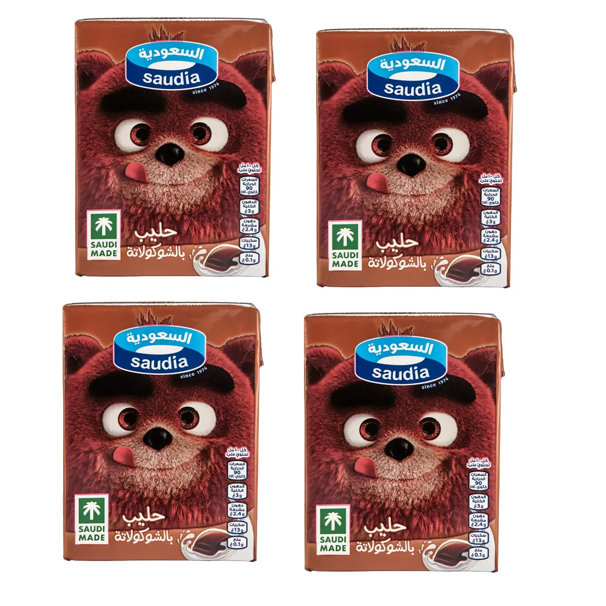 Saudia Milk Chocolate 4 pcs  200 ml - view 1
