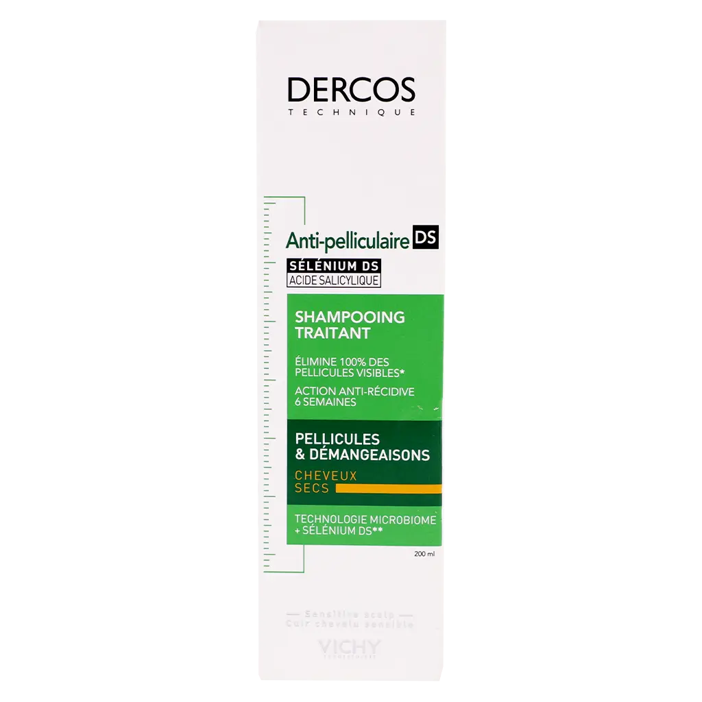 Vichy Dercos Anti Dandruff Shampoo Dry Hair 200 ml - view 3