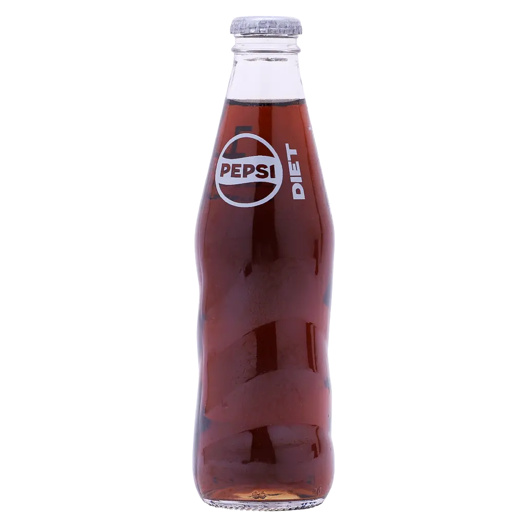 Pepsi Diet Soft Drink Glass Bottle 250 ml - view 1
