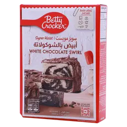 بيتي كروكر خليط كيك أبيض بالشوكولاتة 500 جم
