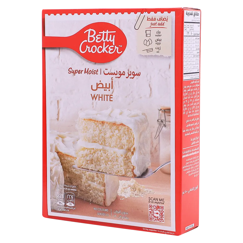 Betty Crocker White Cake Mix 500 gm - view 1