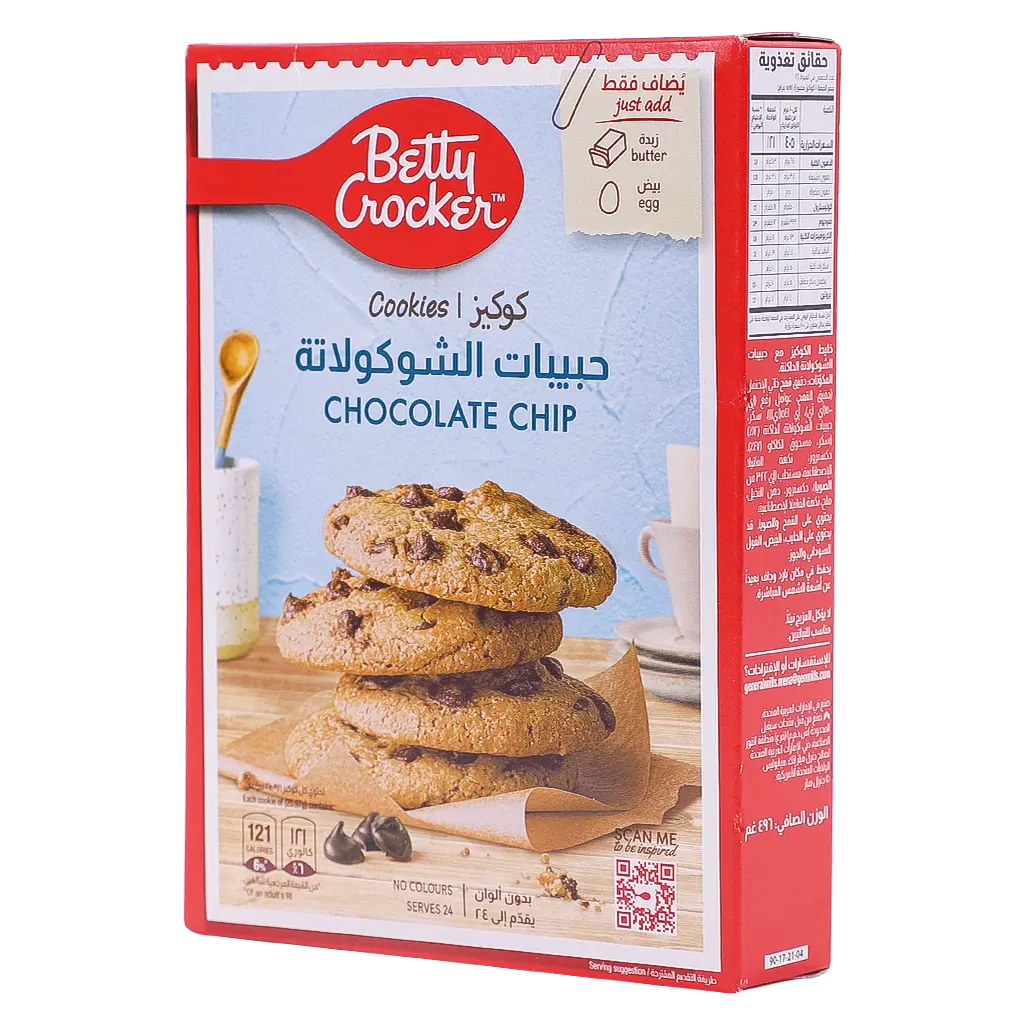 Betty Crocker Chocolate Chip Cookie Mix 496 gm - view 1
