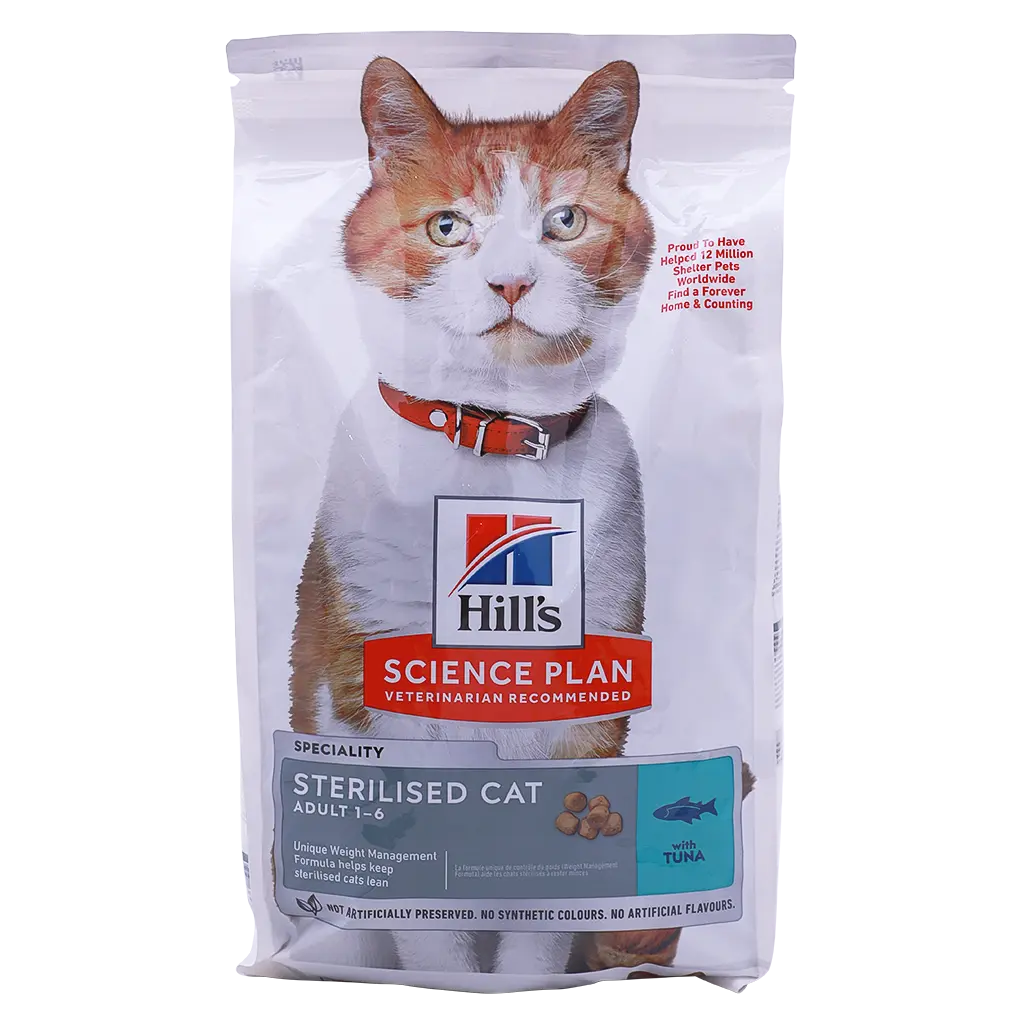 Hill'S Science Plan Sterilised Adult Cat Food With Tuna 1.5 kg - view 2