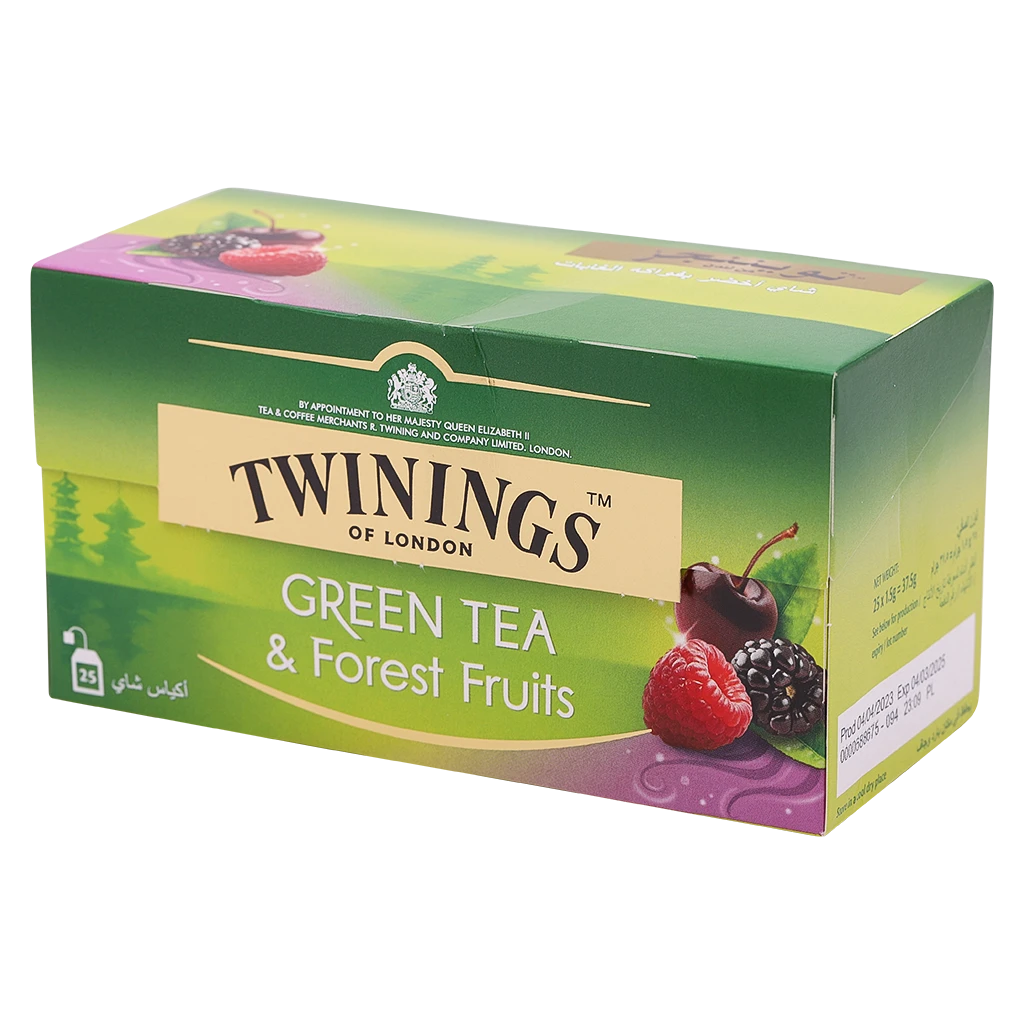 Twinings Green Tea & Forest Fruits Tea 25 Bags