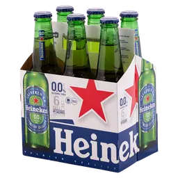 Heineken Non Alcohol Beer 6 pcs 330 ml