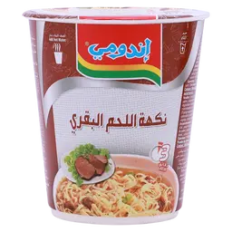 Indomie Cup Noodle Beef Flavour 60 gm