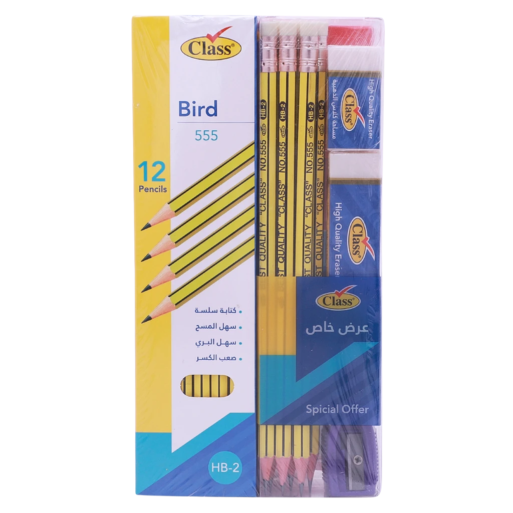 Class Set Of Colors +12 Pencil+2Ruler+Sharpner