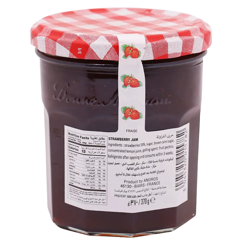 Bonne Maman Strawberry Jam 370 gm - view 2