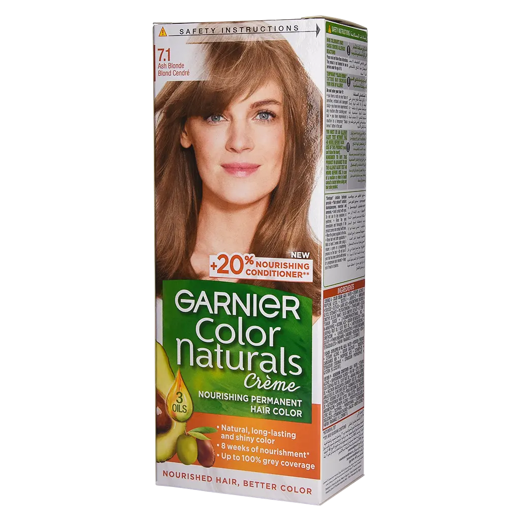 Garnier Hair Color Nature Ash Blonde Number7.1 - view 2